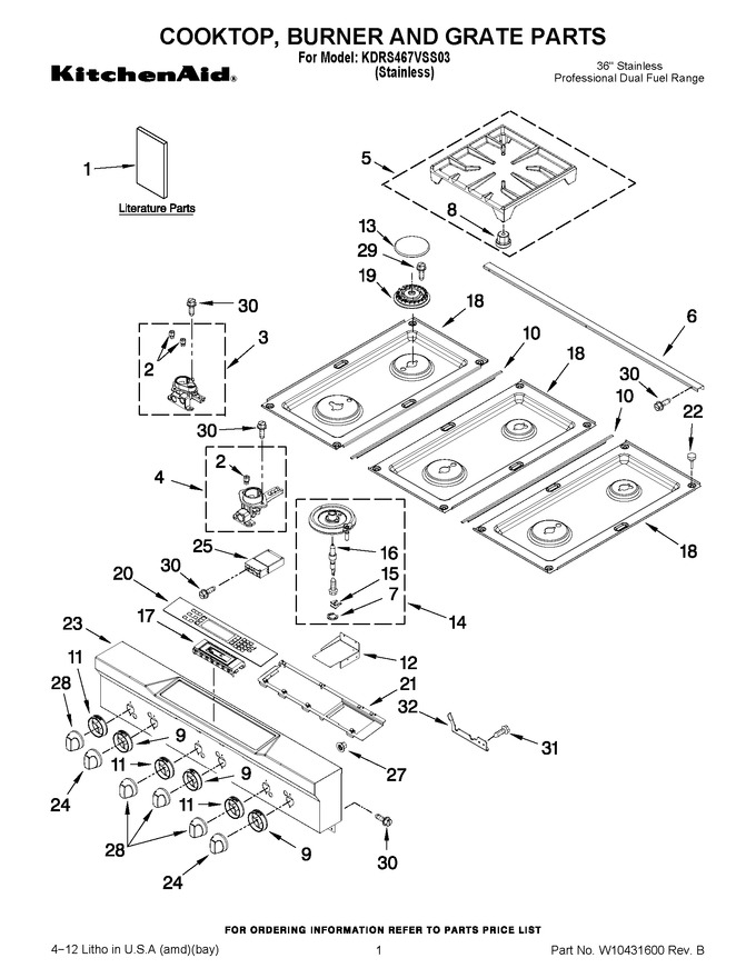 Diagram for KDRS467VSS03