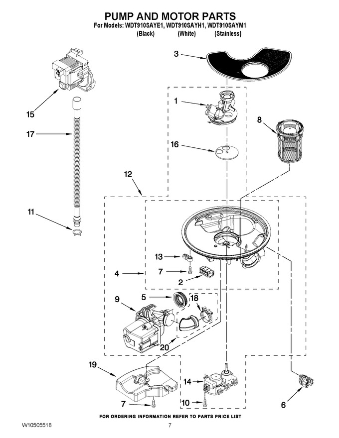 Diagram for WDT910SAYH1