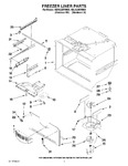 Diagram for 02 - Freezer Liner Parts