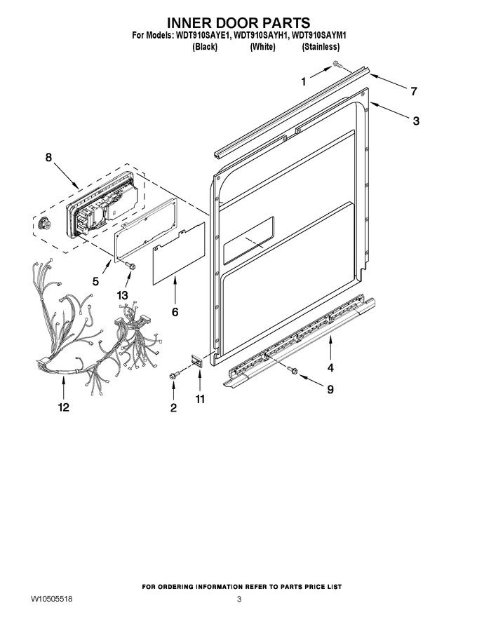 Diagram for WDT910SAYE1