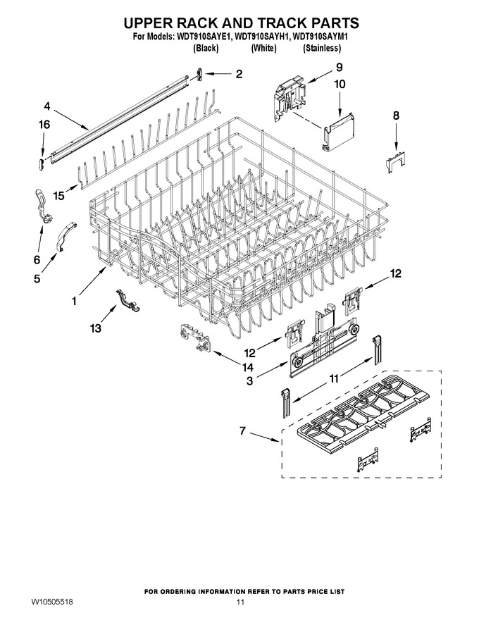 Diagram for WDT910SAYE1