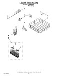 Diagram for 10 - Lower Rack Parts