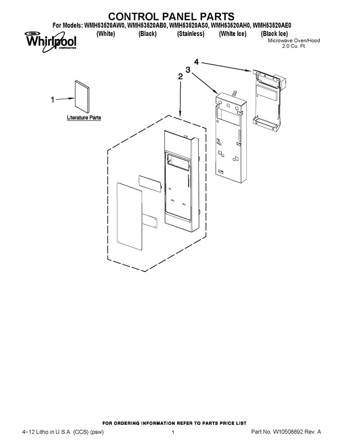 Diagram for WMH53520AS0