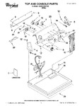 Diagram for 01 - Top And Console Parts