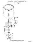 Diagram for 04 - Gearcase, Motor And Pump Parts