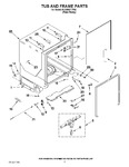 Diagram for 05 - Tub And Frame Parts