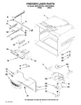 Diagram for 02 - Freezer Liner Parts