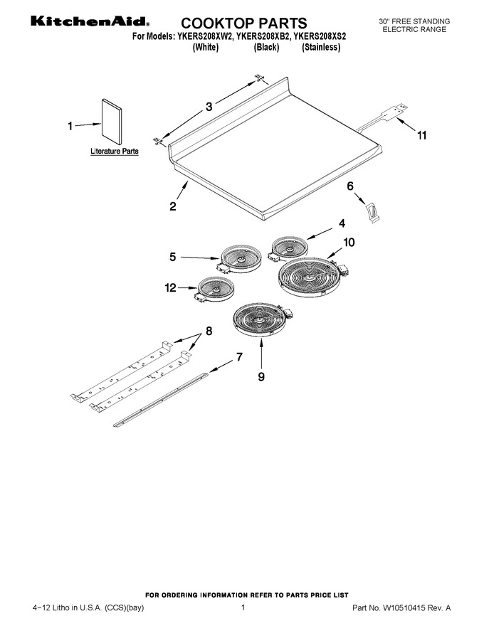 Diagram for YKERS208XB2