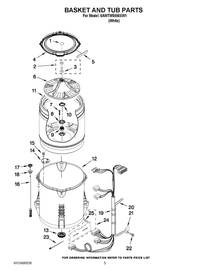 Diagram for 6AWTW5550XW1