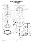 Diagram for 03 - Basket And Tub Parts