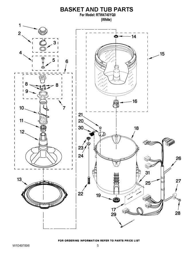 Diagram for RTW4740YQ0