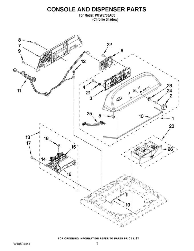 Diagram for WTW5700AC0