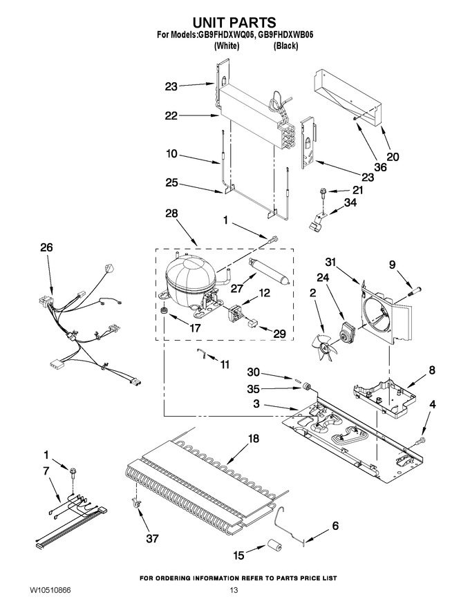 Diagram for GB9FHDXWB05