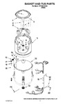 Diagram for 03 - Basket And Tub Parts