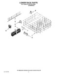 Diagram for 10 - Lower Rack Parts