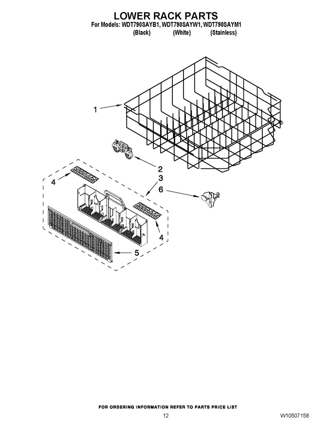 Diagram for WDT790SAYW1