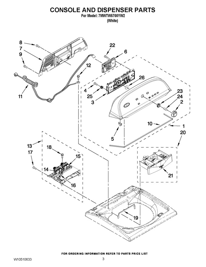 Diagram for 7MWTW5700YW2