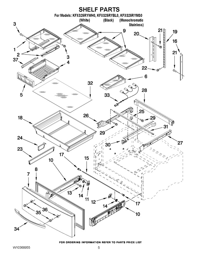 Diagram for KFXS25RYBL0