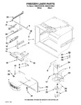 Diagram for 02 - Freezer Liner Parts