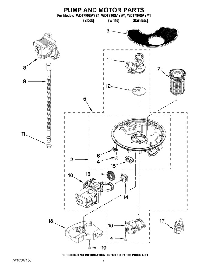 Diagram for WDT790SAYW1