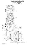 Diagram for 03 - Basket And Tub Parts