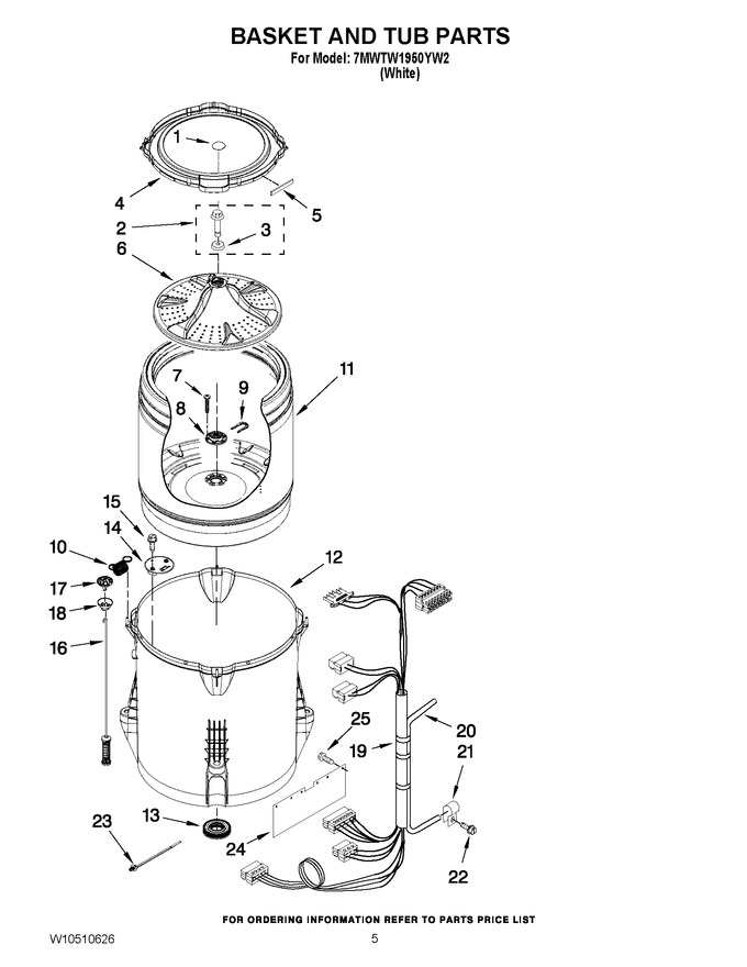 Diagram for 7MWTW1950YW2