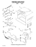 Diagram for 03 - Freezer Liner Parts