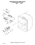 Diagram for 02 - Refrigerator Liner Parts