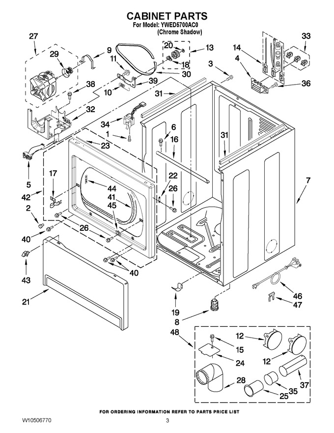 Diagram for YWED5700AC0