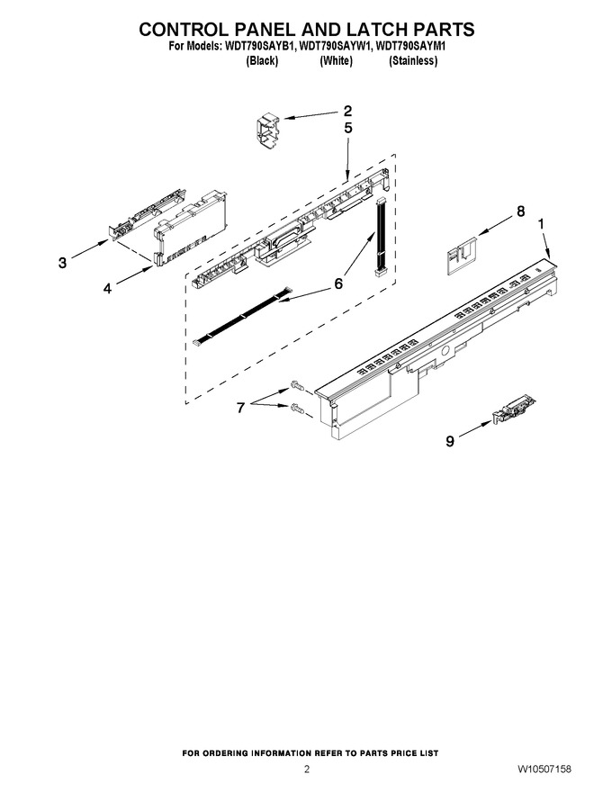 Diagram for WDT790SAYW1