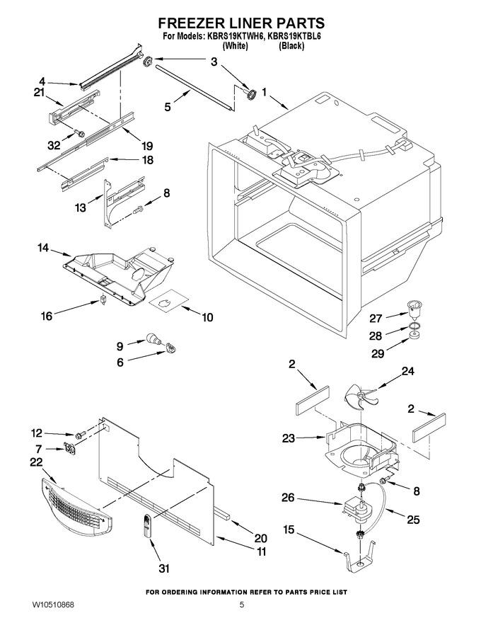 Diagram for KBRS19KTWH6