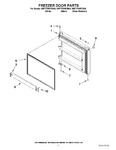 Diagram for 04 - Freezer Door Parts