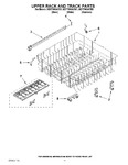 Diagram for 09 - Upper Rack And Track Parts