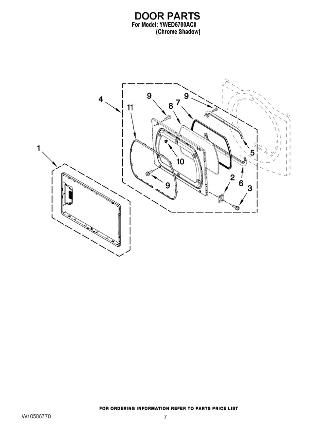 Diagram for YWED5700AC0