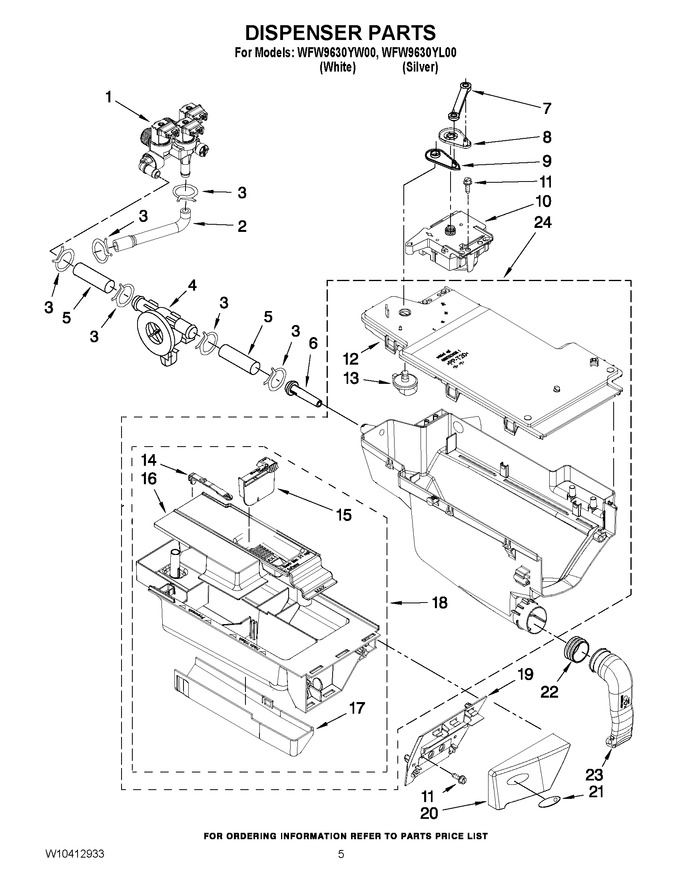 Diagram for WFW9630YL00