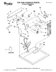 Diagram for 01 - Top And Console Parts