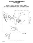 Diagram for 04 - W10495626 Burner Assembly