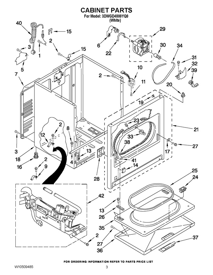 Diagram for 3DWGD4800YQ0