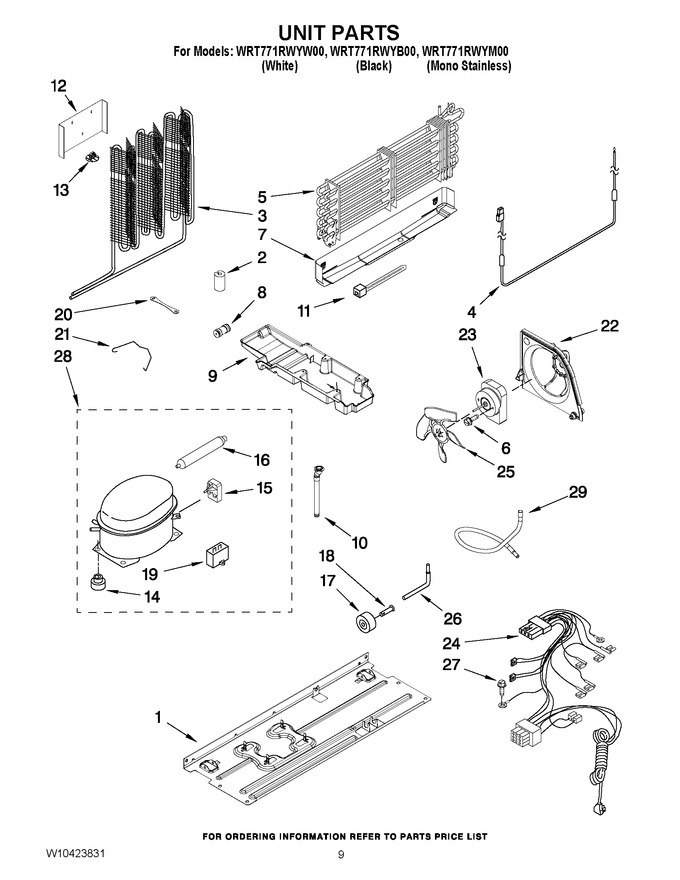 Diagram for WRT771RWYB00