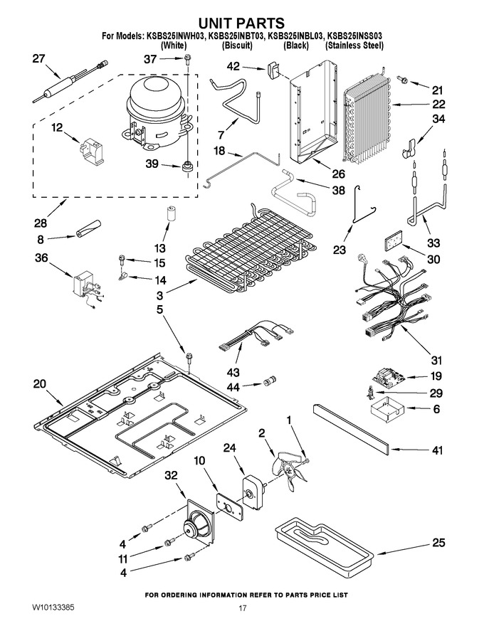 Diagram for KSBS25INWH03