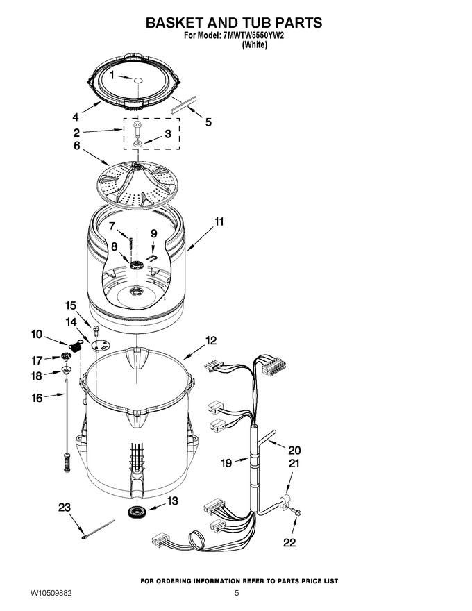 Diagram for 7MWTW5550YW2