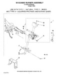 Diagram for 04 - W10336852 Burner Assembly