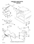 Diagram for 02 - Freezer Liner Parts