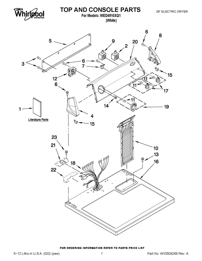 Diagram for WED4910XQ1