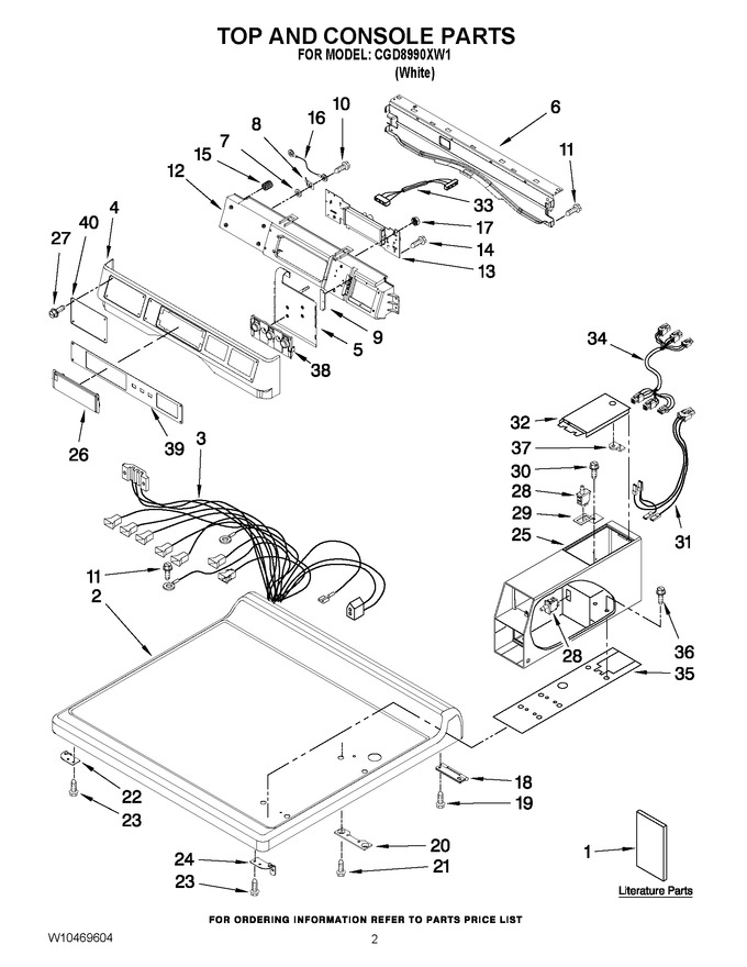 Diagram for CGD8990XW1