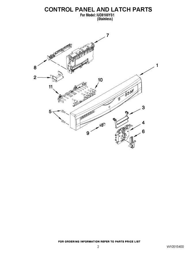 Diagram for IUD8100YS1