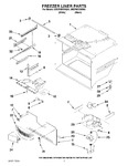 Diagram for 02 - Freezer Liner Parts