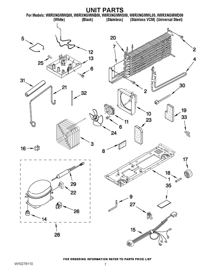 Diagram for W8RXNGMWD00