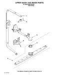 Diagram for 07 - Upper Wash And Rinse Parts