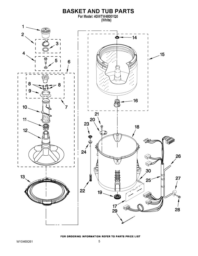 Diagram for 4GWTW4800YQ0